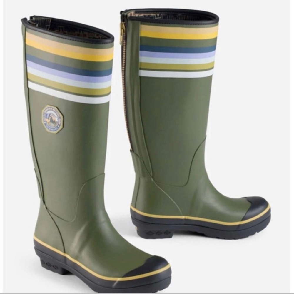 Pendleton Rocky Mountain National Park Tall Rain Boots Sz 10